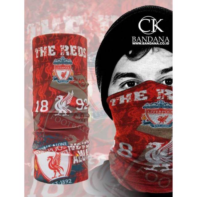 เช็ค BANDANA THE REDS LIVERPOOL YNWA l BUFF Mask Shopee Thailand