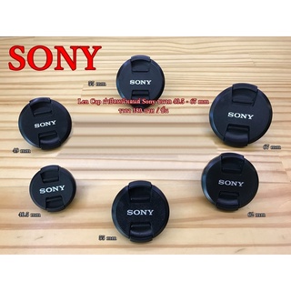 ฝา Sony A5000  A5100  A6000  A6300  A6500  A7  A7r ขนาด 40.5  49  52  55  62  67 mm