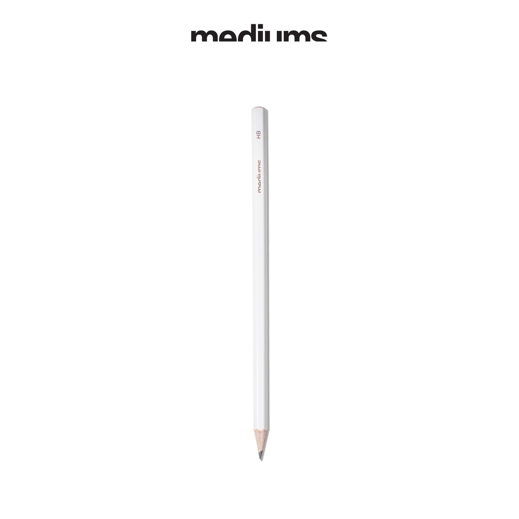MEDIUMS ดินสอ ดินสอดำ WOODEN PENCIL (HB) ดินสอเขียนแบบ จำนวน 1 ด้าม
