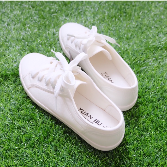 [พร้อมส่ง🇹🇭] 26 ผ้าใบขาวล้วน มี s.35-44 - รูปที่ 6