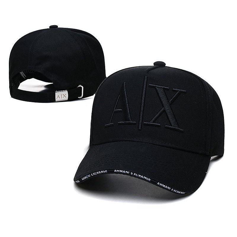 PEJn Armani Exchange AX Armani โลโก้ผู้ชายหมวกเบสบอลปัก