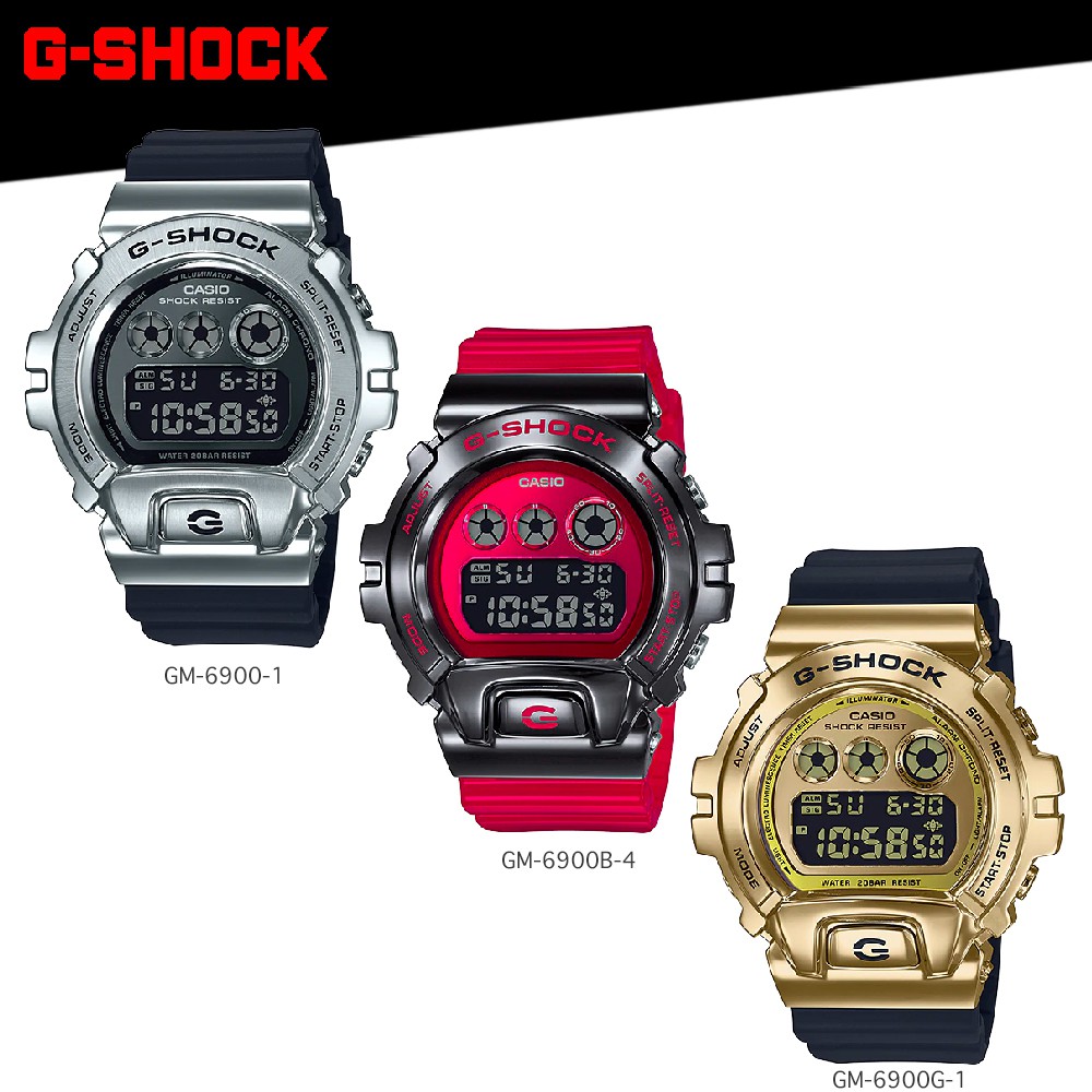 New!!! นาฬิกาข้อมือ Casio G-shock GM-6900 (CMG) GM-6900-1 GM-6900B-4 GM-6900G-1