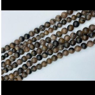 ไคแอสโตไลท์Chaisolite round beads