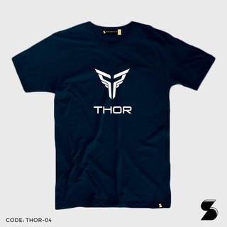 เสื้อยืดผ้าฝ้ายพิมพ์ลายแฟชั่น เสื้อยืด คอกลม แขนสั้น พิมพ์ลายกราฟฟิค THOR MARVEL AVENGERS ขนาดใหญ่ แฟชั่นสําหรับผู้หญิง