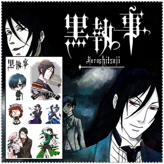 ✿ Black Butler - Anime Mini Temporary Tattoo สติ๊กเกอร์ ✿ 1Sheet Waterproof Tattoos for Sexy Arm Clavicle Body Art Hand Foot