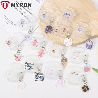 Myron เคสหูฟัง Tpu น่ารักป้องกันการกระแทก