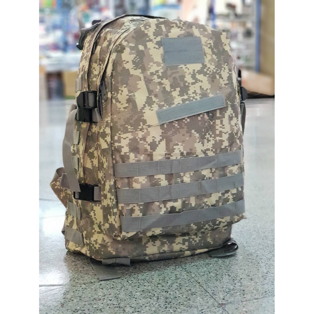 กระเป๋า PUBG เป้สะพายลายทหาร สีเทา เท่ๆ สวยๆ แฟชั่น รูปที่ 2