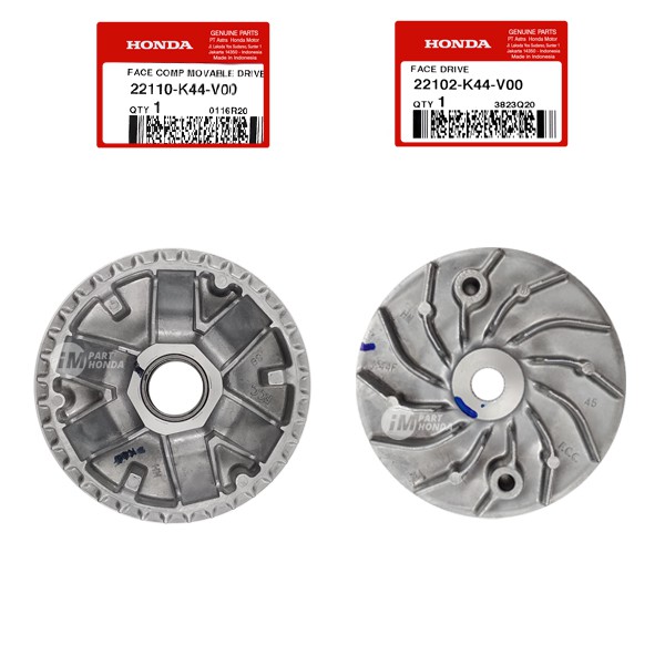 22102-K44-V00 22110-K44-V00 CVT พัดลม Roller Housing แพคเกจ Beat Pop Eco Street Scoopy Vario 110 Fi 