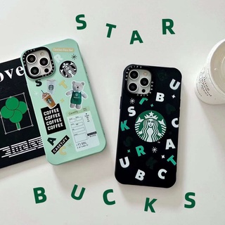 Casetify เคสโทรศัพท์มือถือ แบบนิ่ม ลาย Starbucks สําหรับ Iphone 13Pro 12Pro XS 11 12Promax 13Promax 11 12 13