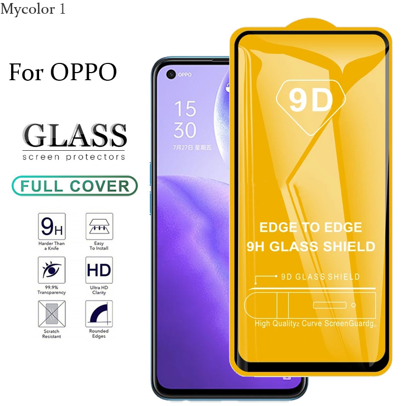 ฟิล์มกระจกนิรภัยมือถือ กันรอยหน้าจอ สําหรับ OPPO Find X8 Reno 13F 13 12F 11F 8 8T 7 7Z 6Z 6 5 5F 4 4Z 3 Reno13 F Reno12 F Reno11 F Reno8 Reno8T Pro+ Plus 2 2Z 2F 5G 4G