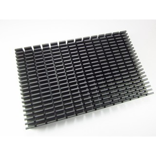 Heatsink ระบายความร้อนสีดำ ขนาด 150*93mm สูง15mm