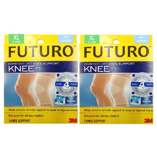 Futuro Knee Size XLอุปกรณ์พยุงเข่า ฟูทูโร่ ไซส์ XL รุ่น 76589 x 2อัน