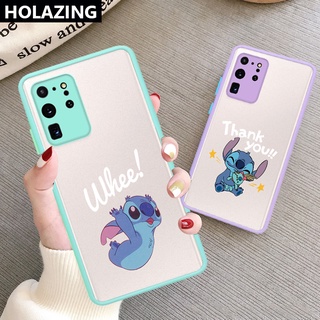 Samsung Galaxy Note 20 Ultra Note10 A30 A50 A20 A70 A50S A10 Cartoon Stitch Whee Casing Accurate Protective Hard Scrub Cover Phone Case เคสโทรศัพท์ เคสซิลิโคน