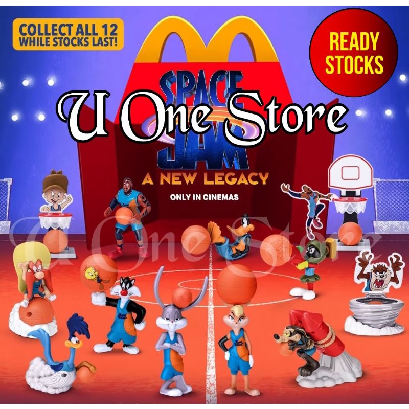 Mcdonals Mcdonals Happy Meal Toys ครบชุด Space Jam