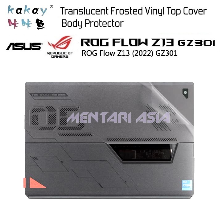 Body Protector ASUS ROG FLOW Z13 GZ301 2022 - KAY Matte Vinyl