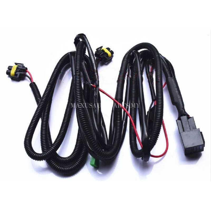 MG Extender 1 ชุดไฟตัดหมอกไฟตัดหมอกเทียมชุดสายไฟ 1SET fog lamp fog lamp harness modification