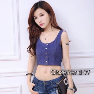 เสื้อครอปยีนส์สวยเก๋