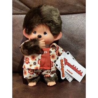 Monchhichiตุ๊กตาม่อนชิชิของแท้💯%มือ1Monchhichi Monmate M Size Plush Boy 24 CM