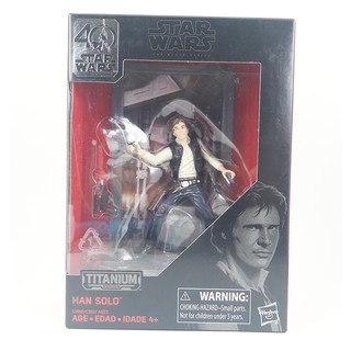 3.75 Han Solo 05 - Star Wars The Black (Titanium) Series