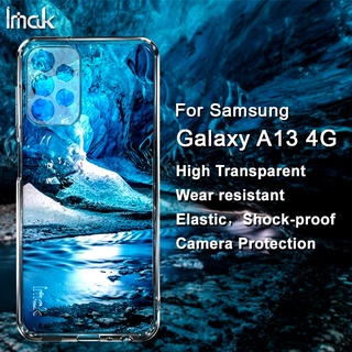 ของแท้ Imak เคส Samsung Galaxy A13 4G ใส นิ่ม TPU เคสด้านหลัง ซิลิโคนใส กันกระแทก