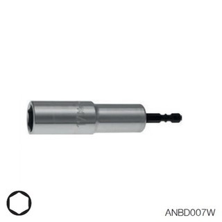 KOKEN ANBD007W-8 บ๊อกซ์แกน ยาว 6P ใช้กับไขควงไฟฟ้า ขนาดแกน 1/4”8mm