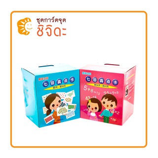 ⚡ส่งฟรี⚡Iamflashcards บัตรคำศัพท์ แฟลชการ์ด Flashcard ชิจิดะ การ์ดจุด