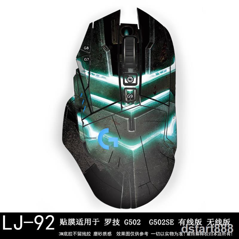 สติ๊กเกอร์ฟิล์มลายแพนด้า G502 Se G502hero G502SE สําหรับ Logitech G502 ...