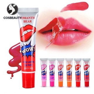 COSBEAUTY ลิปทินท์ กันน้ำ แบบลอกออก ติดทนนาน Waterproof long-lasting peel-off lip tin