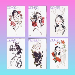 Tattoo Japan Style สติกเกอร์ลอกน้ำ สไตล์ ญี่ปุ่น #2