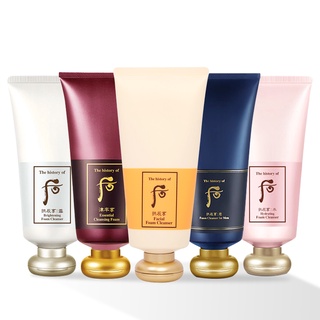 【SUVI】Korea The History of Whoo Facial Cleanser Female Moisturizing Deep Cleansing Shrink Pores 180ml โฟมล้างหน้าทำความสะอาดล้ำลึก