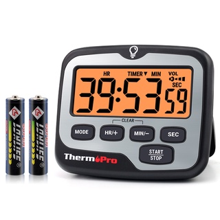 ThermoPro TM-01 เครื่องจับเวลาทำอาหาร นาฬิกาจับเวลาทำอาหาร Digital Kitchen Timer ThermoPro TM01