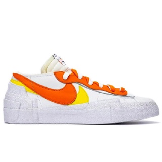 Nike Blazer Low x sacai (WHITE MAGMA ORANGE)