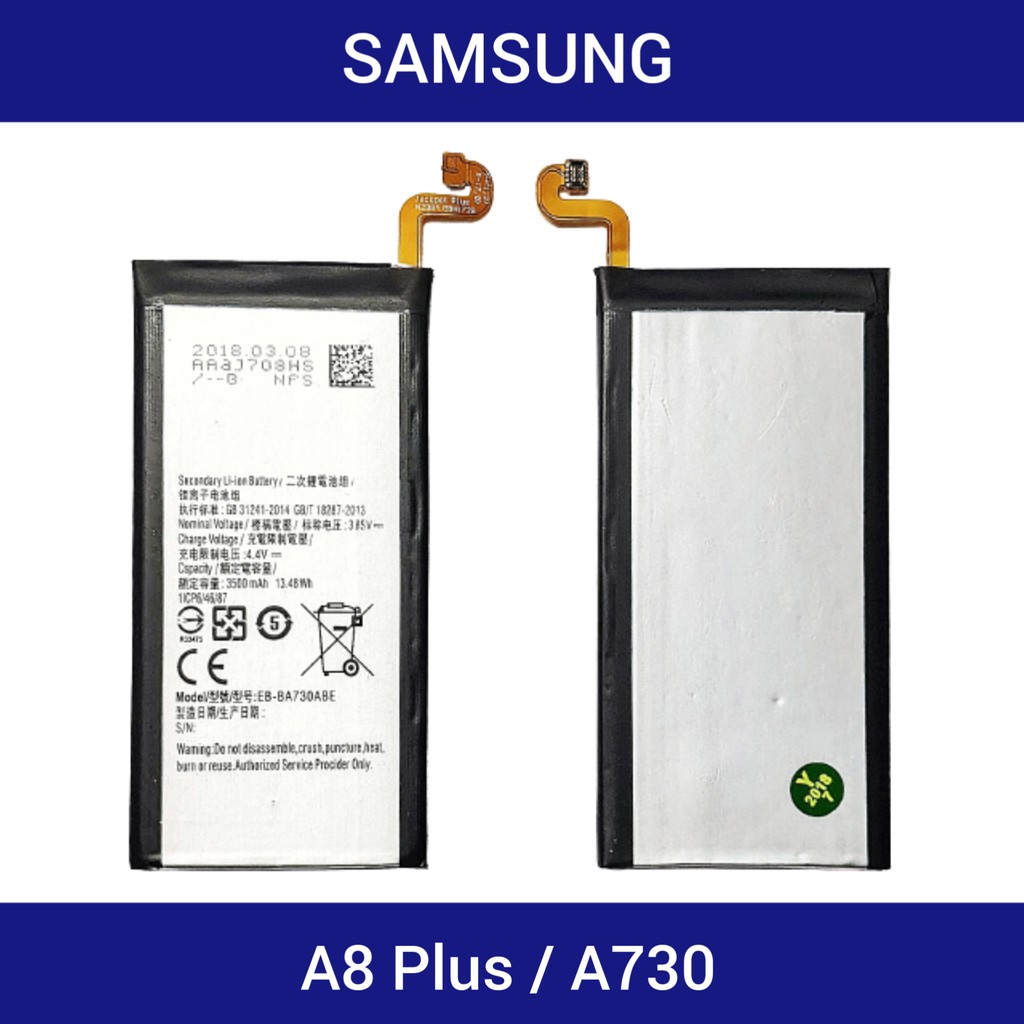 แบตเตอรี่ | Samsung Galaxy A8+ (2018) | A730 | EB-BA730ABE | Phone Battery | LCD MOBILE
