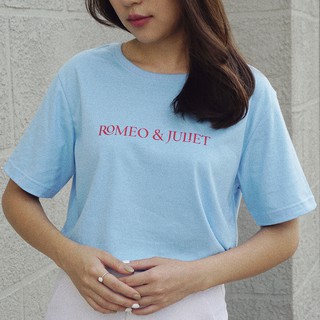 Romeo&amp;Juliet t-shirt - kudsun เสื้อยืดผ้าคอตตอนแท้100% น่ารักมากกก