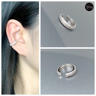 Ear Cuff 🌈 สวยเก๋ งานเพชรละเอียด (1 ชิ้น)