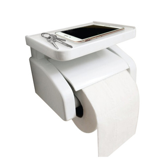 ✨นาทีทอง✨ WSP ที่ใส่กระดาษทิชชู สูญญากาศ รุ่น BA-2067 ขนาด 16.9 x 12.4 x 12.6 ซม. สีขาว Toilet Paper Holders