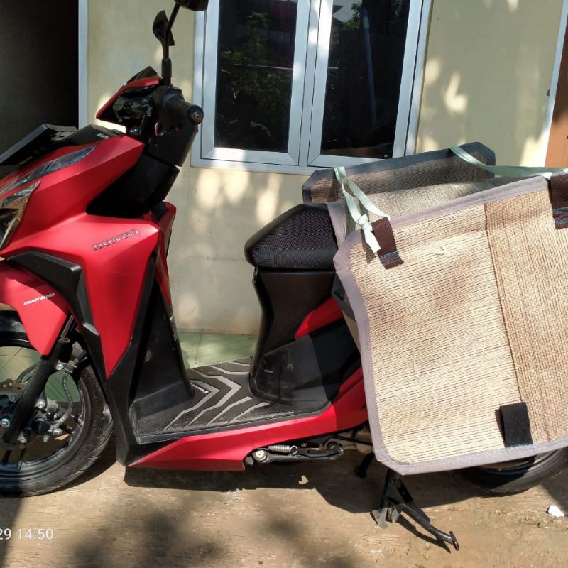 Jute Obrok Bag Motorcycle Bag Delivery Bag Ronjok Bag Motorcycle Basket Bag