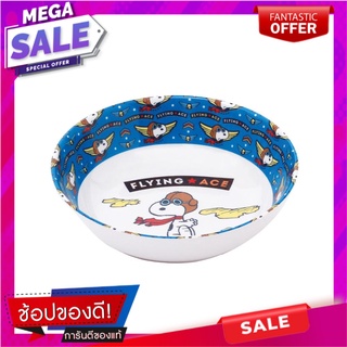 ชามเมลามีน 7.5" SUPERWARE SNOOPY FLYING ACE อุปกรณ์ใส่อาหาร MELAMINE BOWL 7.5" SUPERWARE SNOOPY FLYING ACE