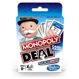 MonopoIy DeaI Card Game Nach เกม บอร์ดเกม โมโนโพลี 110 ใบ