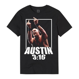 GILDAN 【Bodybuilding Gym】ขายดี เสื้อยืดแขนสั้น ผ้าฝ้าย 100% พิมพ์ลาย Wwe Stone Cold Steve Austin "3:16 Photo" ระบายอากาศ