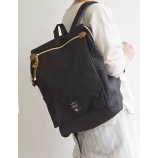 กระเป๋าสะพาย Anello  Polyester canvas  flap ruck sack