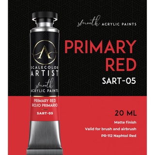 PRIMARY RED สีโมเดลเกรดพรีเมี่ยม Scale 75