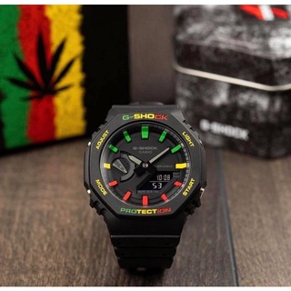 G-Shock Ga-2100 Custom Rastafarian เท่แบบไม่เหมือนใคร