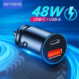 Qc PD USB Car Charger ชาร์จเร็ว 3.0 ชาร์จเร็ว สําหรับ iPhone 13 12 11 Samsung Huawei Xiaomi Type C ที่ชาร์จโทรศัพท์มือถือ