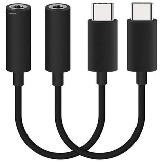 TH COOLMALL 2 Pack USB C to 3.5mm Headphone Jack Adapter, TypeSB C Devices