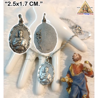 สร้อยอิตาลี เหรียญนักบุญเปโตร อัครสาวก (St.Peter the Apostle) รุ่น วาติกัน   Necklace Catholic คาทอลิก ศาสนาคริสต์