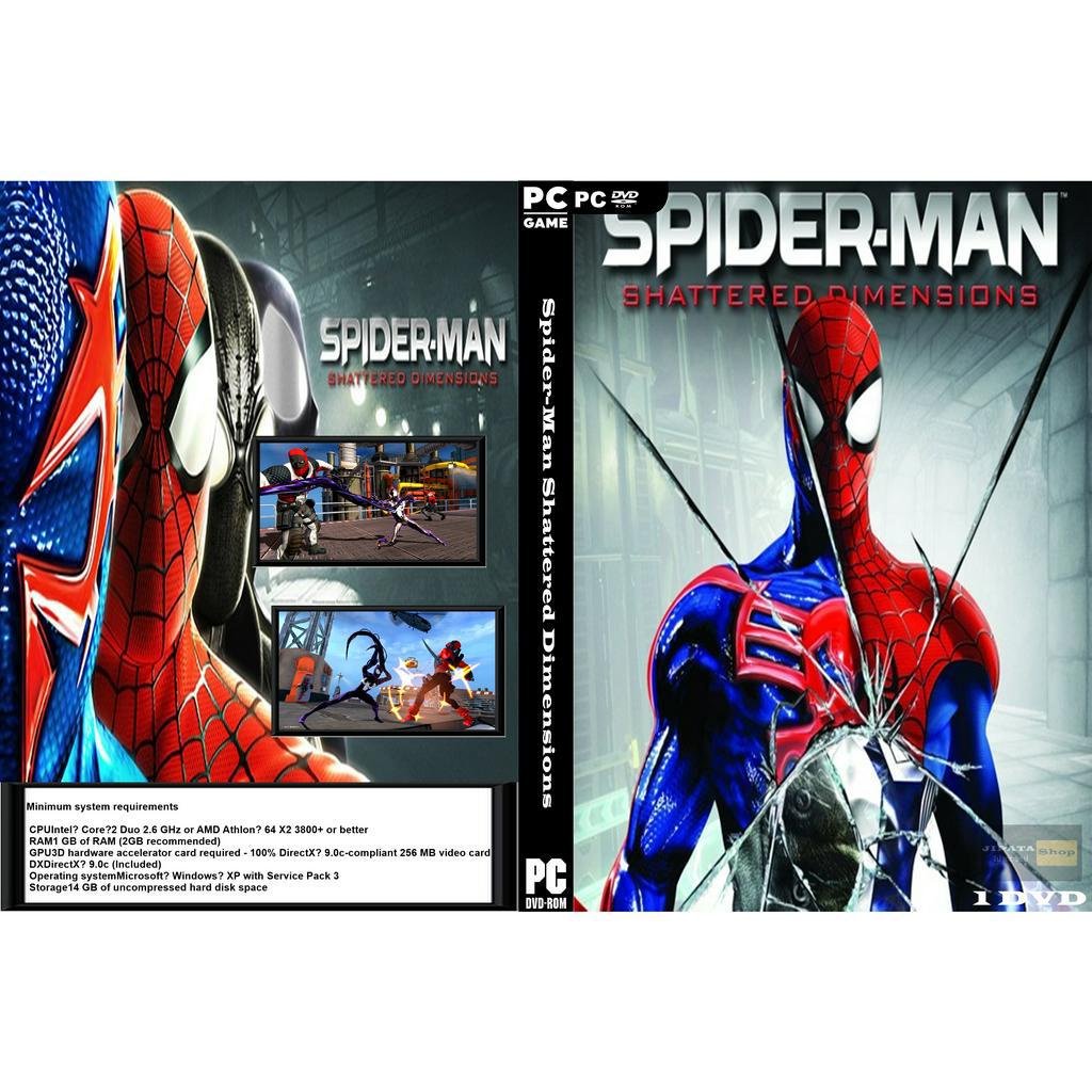 แผ่นเกมส์ PC Spider Man Shattered Dimensions (1DVD)
