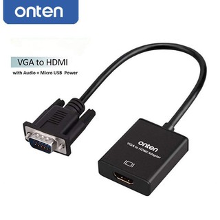 ตัวแปลงสัญญาณ OTN-5138s (VGA to HDMI Adapter with Audio)