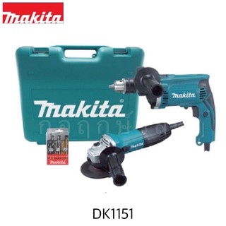 MAKITA ชุดเครื่องมือ DK1151 HP1630+GA4030