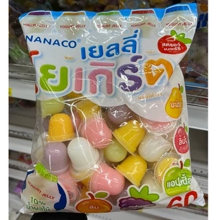 เยลลี่ โยเกิร์ต ผสมน้ำผลไม้แท้ นานาโกะ มี 60 ถ้วย